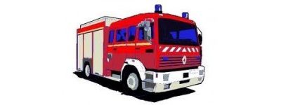 Décalcomanies - Pompiers 1/43 & 1/50