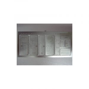 porte + vitrage + divers pour cellule pompier