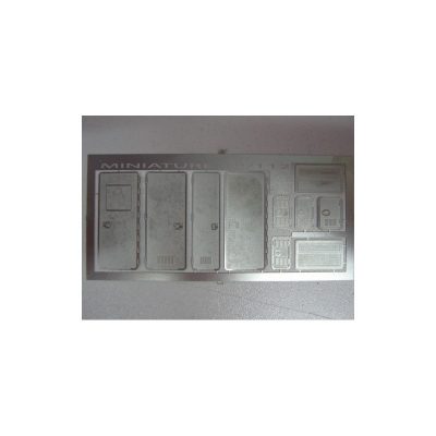 porte + vitrage + divers pour cellule pompier