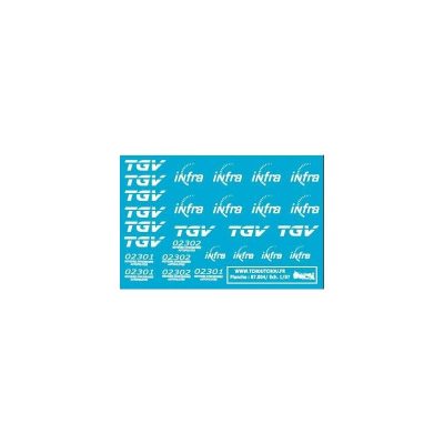 87.004 - TGV + infra - 1/87eme