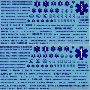 sp43.027 - samu 10 - 1/43 eme