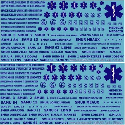 sp43.027 - samu 10 - 1/43 eme