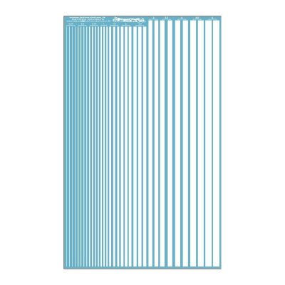 ms020 - blanc :Bandes couleurs