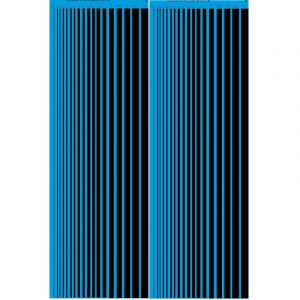 ms020 - noire :Bandes couleurs