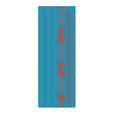 ms019 : bandes et cercles de 0.25 et 0.5mm
