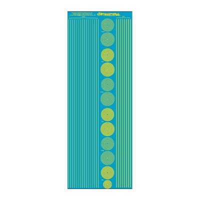 ms020 - JAUNE - bandes coueleurs