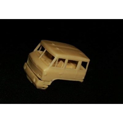 résine : Willème TG 200 cabine double (1973) - 1/87
