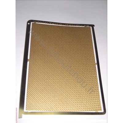 PHD114 : lettre + chiffre + michelin en laiton 1/10mm