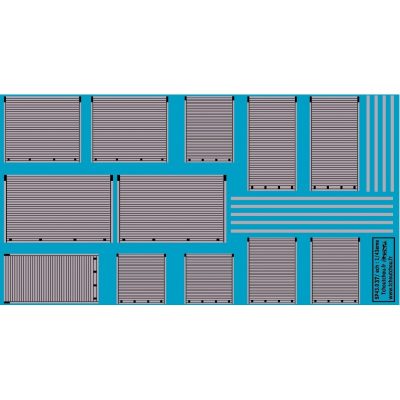 sp43.037 - rideaux gris metal - 1/43eme - reservation