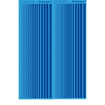 MS020 - BLEU - bandes couleurs