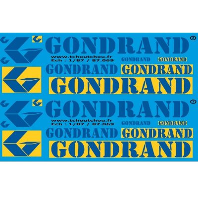 87.069 - GONDRAD - 1/87eme