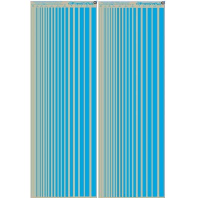 ms20 - BLEU ciel -:Bandes couleurs