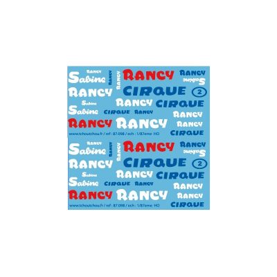 reservation - 87.098 - cirque sabine rancy - 1/87eme