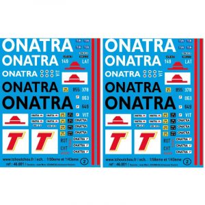 reservation - 46.001 - onatra - 1/43eme et 1/50eme