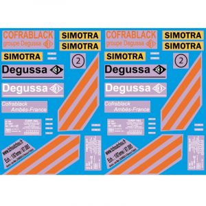 87.085 - wagon degussa + sinotra - 1/87eme Hp