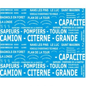 reservation - SP43.056 - pompiers - 1/43eme