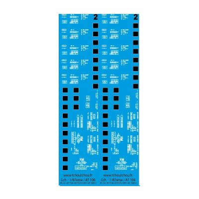 87.106 - wagons GS + 1/87eme