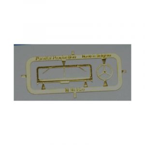 Photo découpe pare brise + volant pour jeep EKO 1/87eme