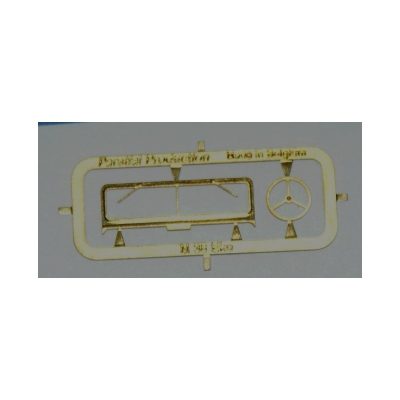 Photo découpe pare brise + volant pour jeep EKO 1/87eme