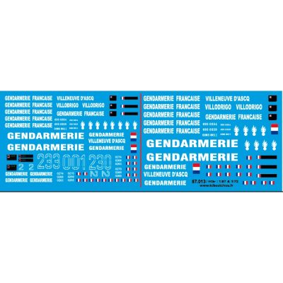 87.013 - VAB gendarmerie du liban 1/87eme et 1/72eme