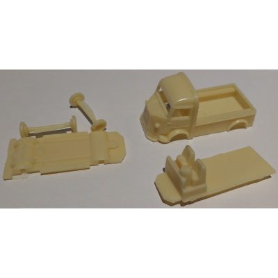 CHO455- citroen HY plateau ralongé - KIT - HO - 1/87eme