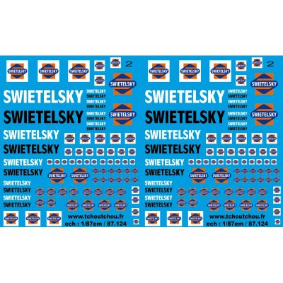 87.124 - swietelsky - 1/87eme HO