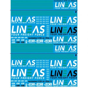 87.054 - B Cargo et lineas - 1/87eme