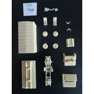 CHO3140 - berliet stradair porteur tolé - kit - 1/87eme ho