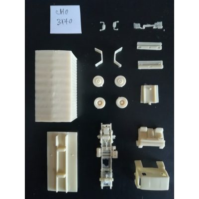 CHO3140 - berliet stradair porteur tolé - kit - 1/87eme ho
