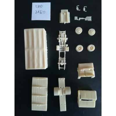 CHO3140 - berliet stradair porteur tolé - kit - 1/87eme ho