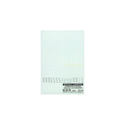 carp-87.05 - RAIL NETWORK "BRETON" Hom 1/87eme Ho