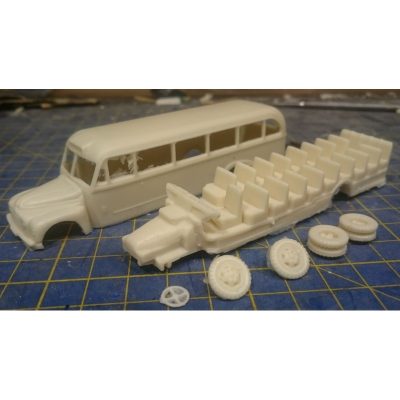 CHO1600 - citroen autocar T55 1/87eme Ho