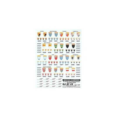 carena blasons de parrainages ref 8749 ech 1 87e