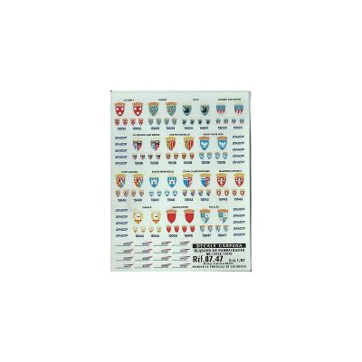 carpena blasons de parrainages ref 8747 ech 1 87 e