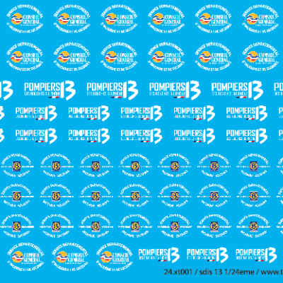 24.xt001 - logo sdis 13 - au 1/24eme